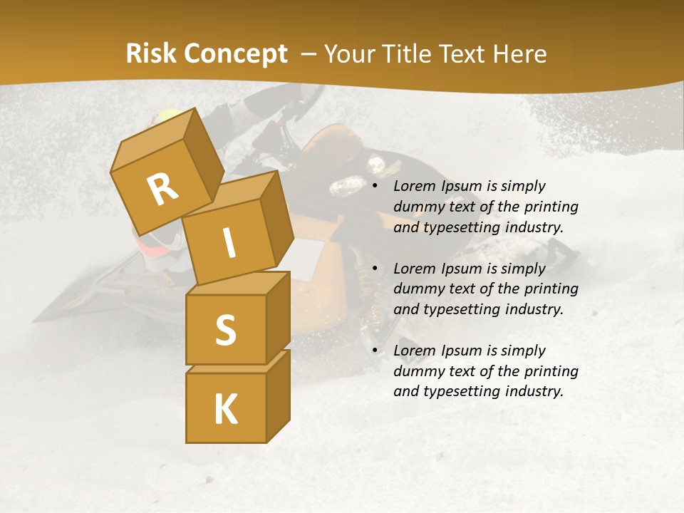 Rounding The Curve PowerPoint Template
