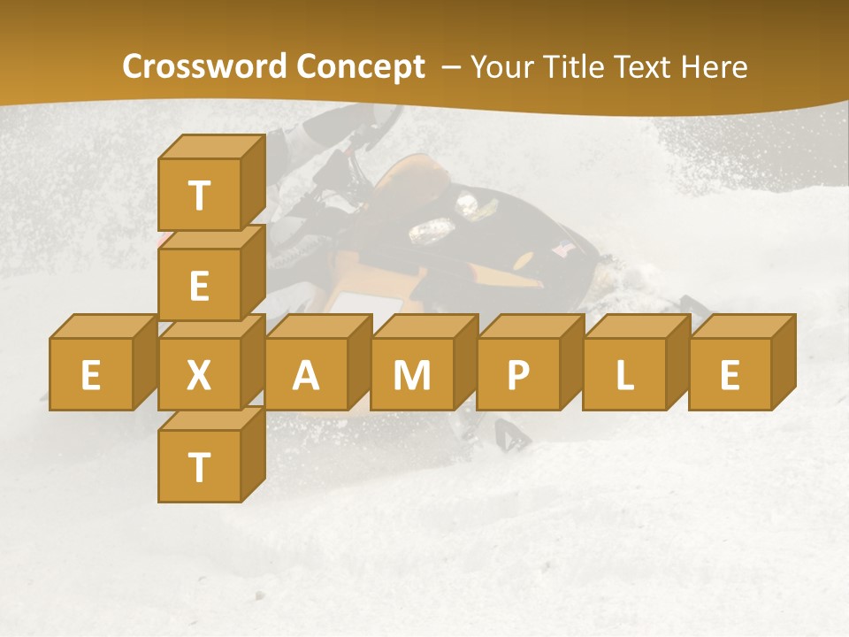 Rounding The Curve PowerPoint Template