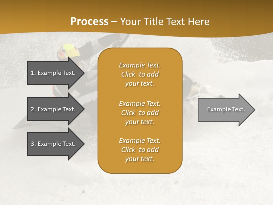 Rounding The Curve PowerPoint Template