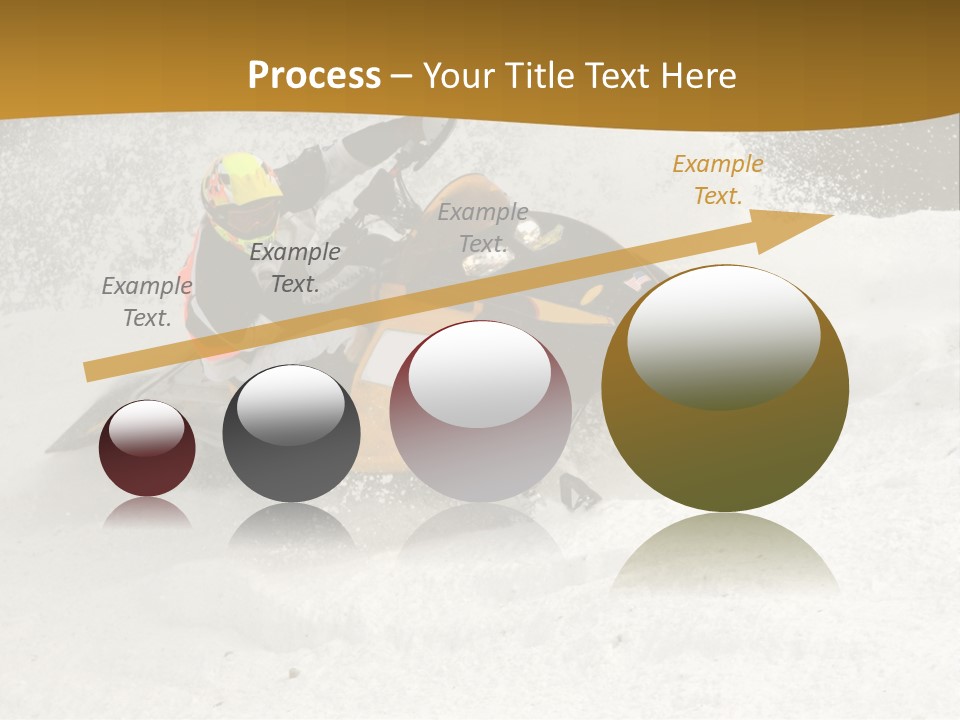 Rounding The Curve PowerPoint Template