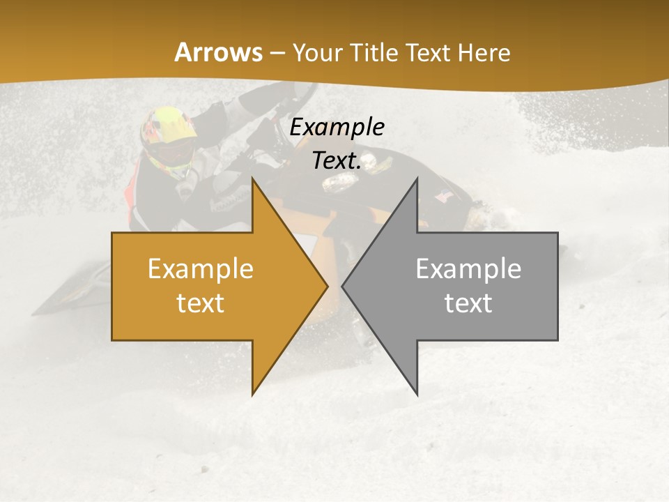 Rounding The Curve PowerPoint Template