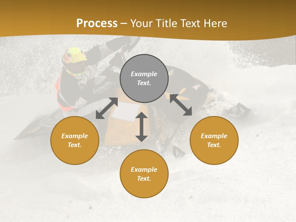 Rounding The Curve PowerPoint Template