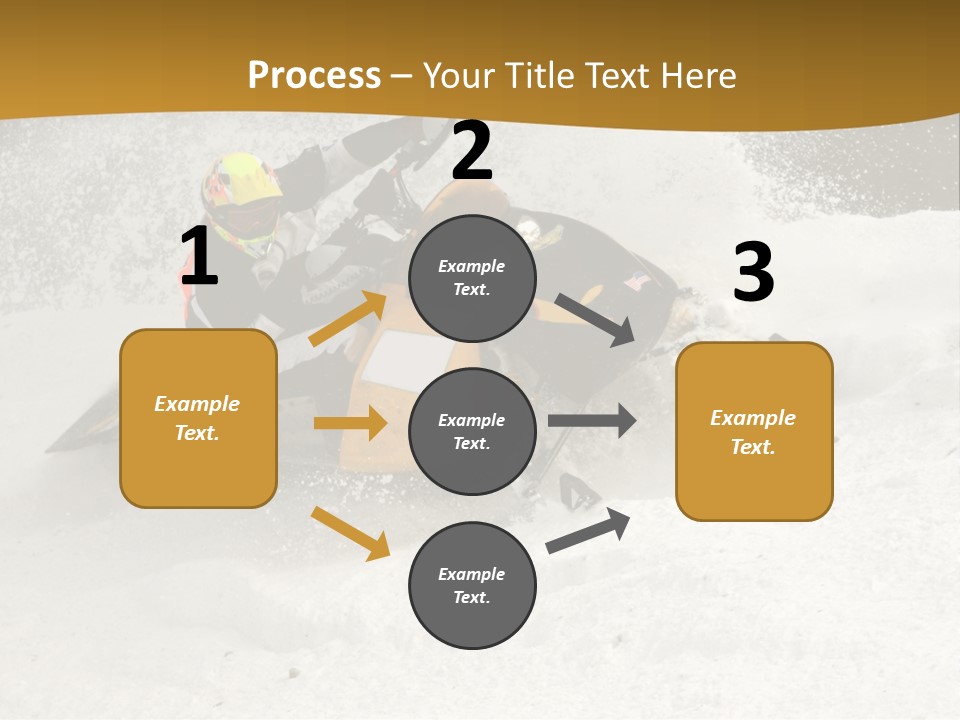 Rounding The Curve PowerPoint Template