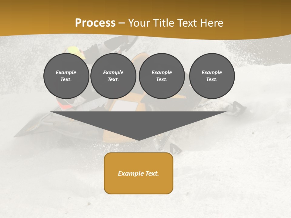 Rounding The Curve PowerPoint Template