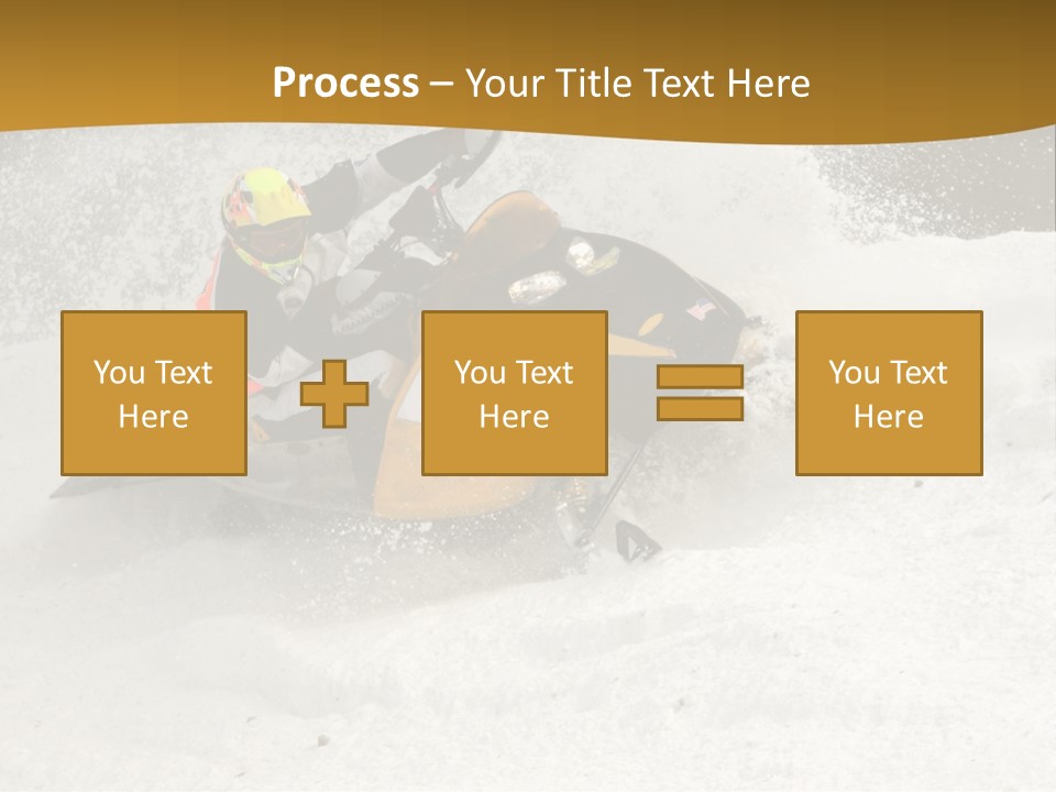 Rounding The Curve PowerPoint Template