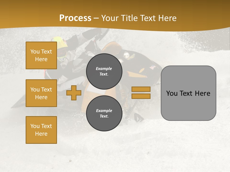 Rounding The Curve PowerPoint Template