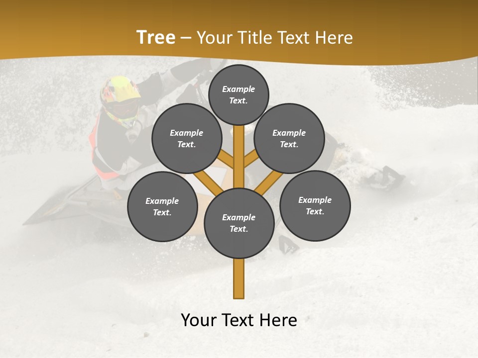 Rounding The Curve PowerPoint Template