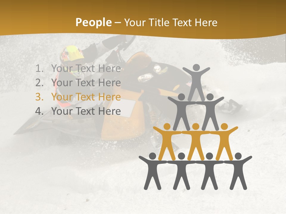 Rounding The Curve PowerPoint Template
