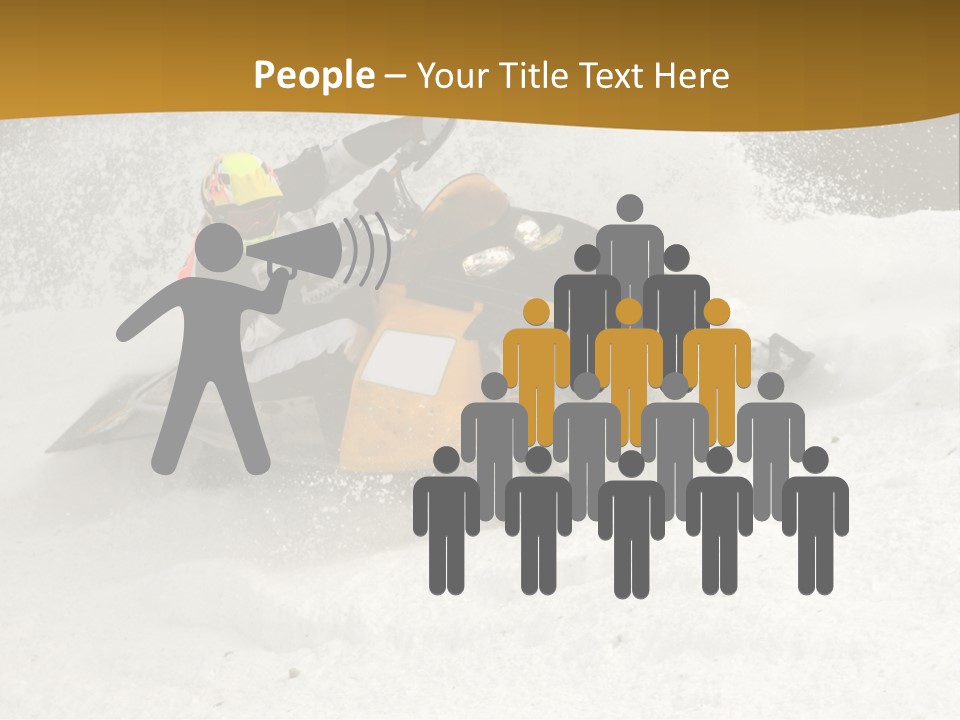 Rounding The Curve PowerPoint Template