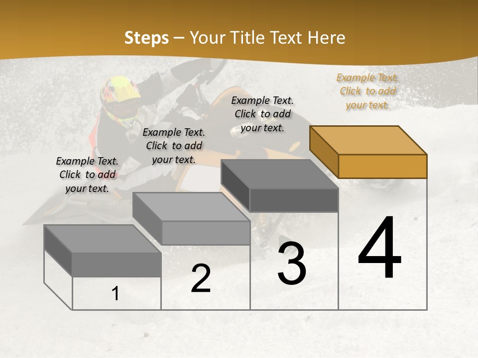 Rounding The Curve PowerPoint Template
