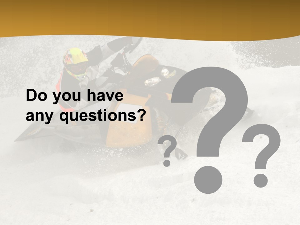 Rounding The Curve PowerPoint Template