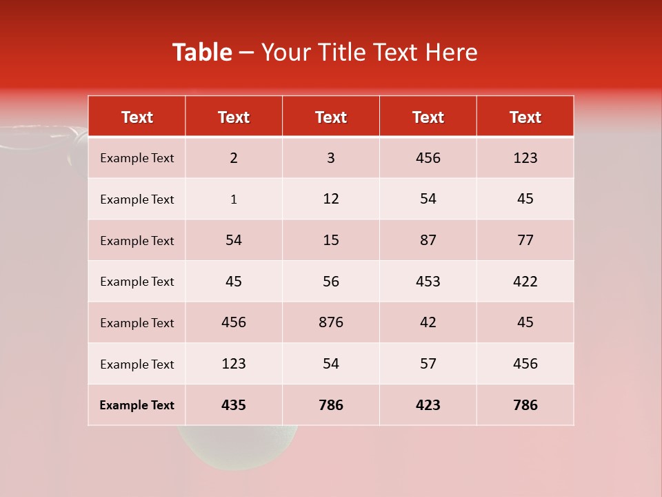 Microphone With Text Area PowerPoint Template