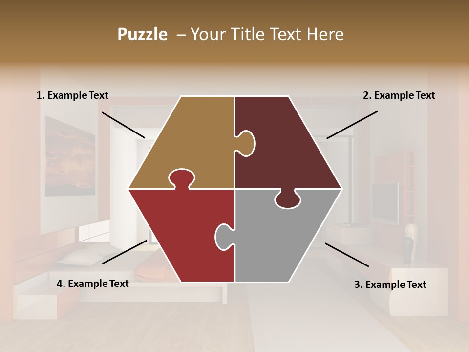 Little Baby Standing In Crib Bitting On Rail PowerPoint Template