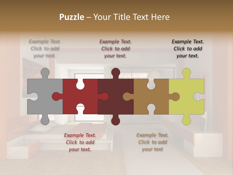 Little Baby Standing In Crib Bitting On Rail PowerPoint Template