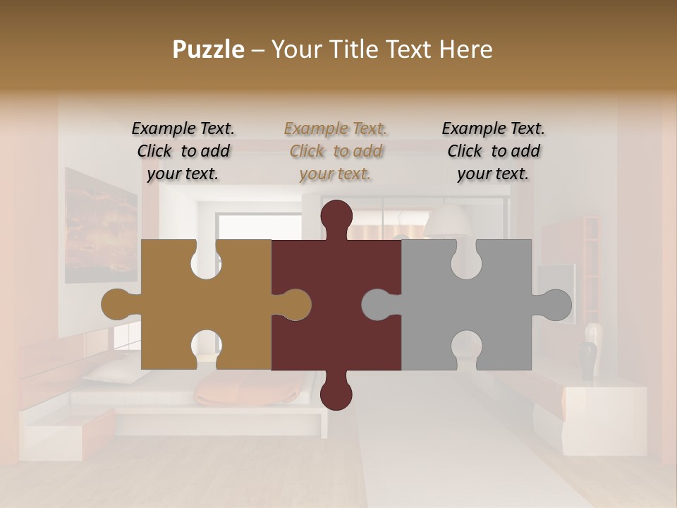 Little Baby Standing In Crib Bitting On Rail PowerPoint Template