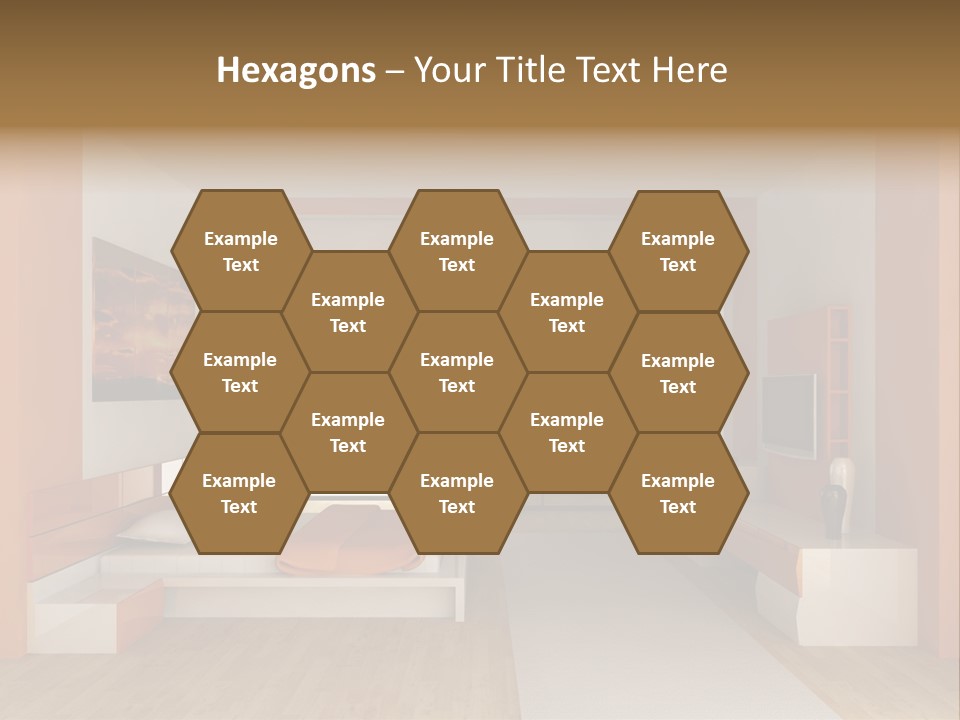 Little Baby Standing In Crib Bitting On Rail PowerPoint Template