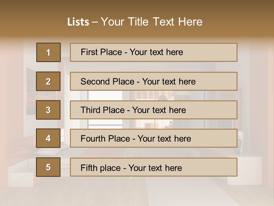 Little Baby Standing In Crib Bitting On Rail PowerPoint Template