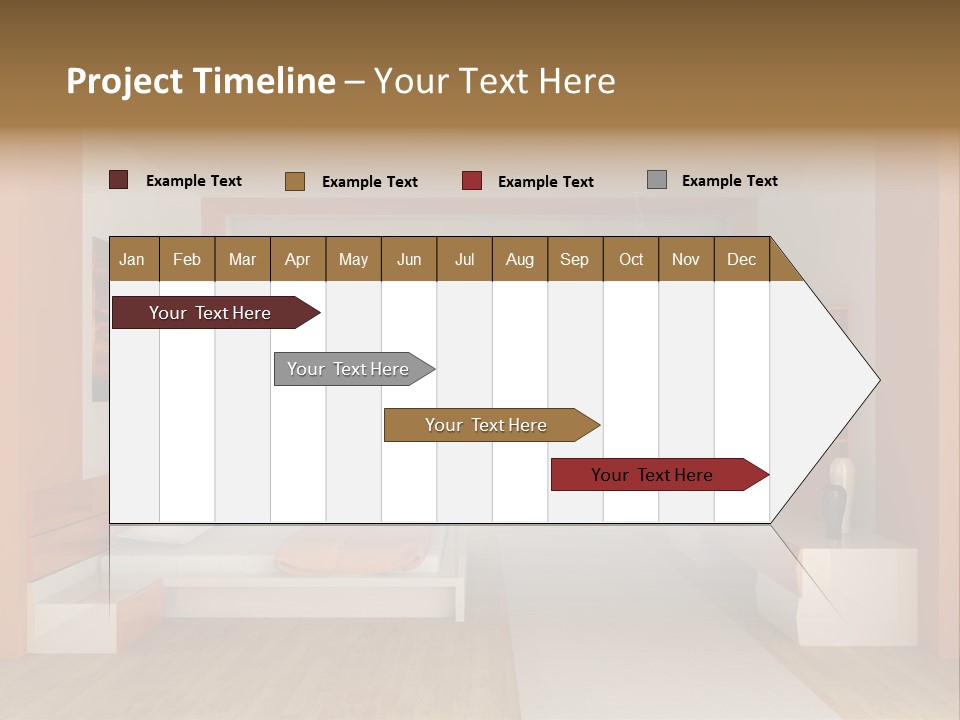 Little Baby Standing In Crib Bitting On Rail PowerPoint Template