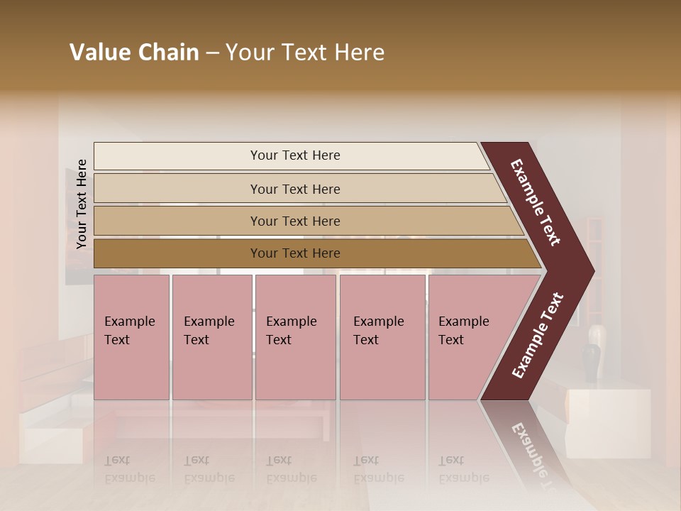 Little Baby Standing In Crib Bitting On Rail PowerPoint Template