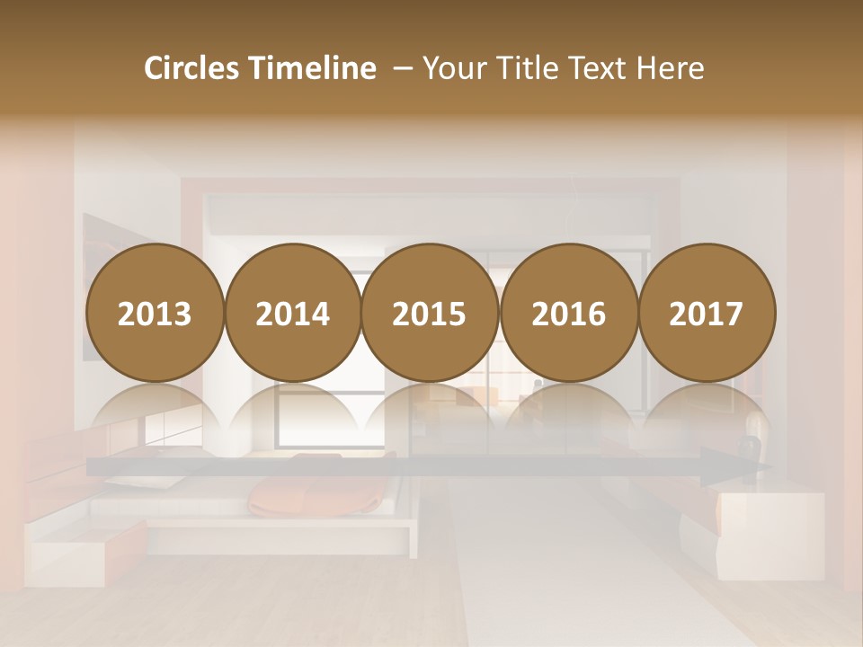 Little Baby Standing In Crib Bitting On Rail PowerPoint Template