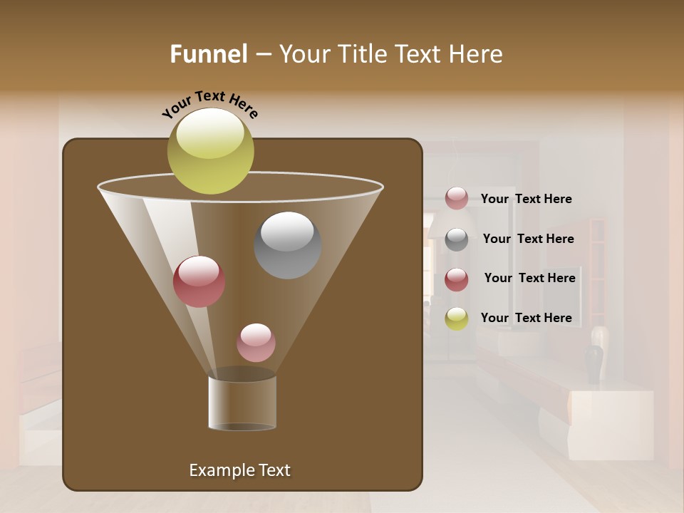Little Baby Standing In Crib Bitting On Rail PowerPoint Template