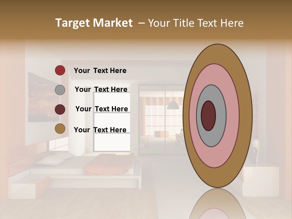 Little Baby Standing In Crib Bitting On Rail PowerPoint Template