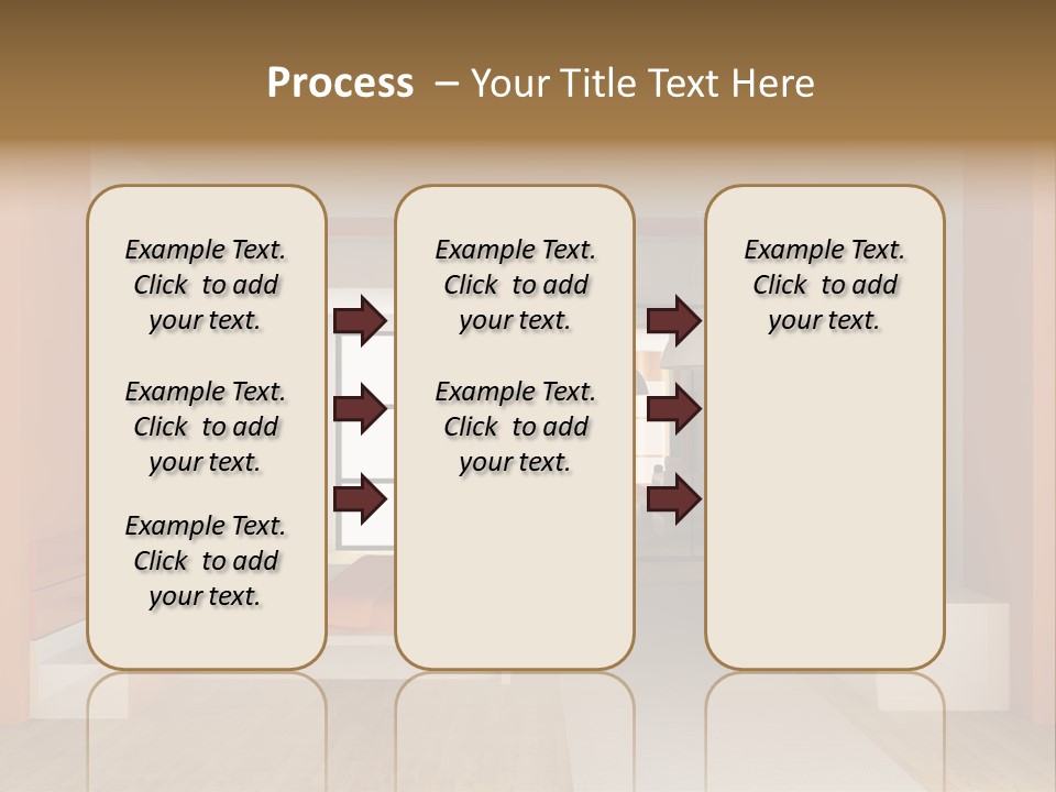 Little Baby Standing In Crib Bitting On Rail PowerPoint Template