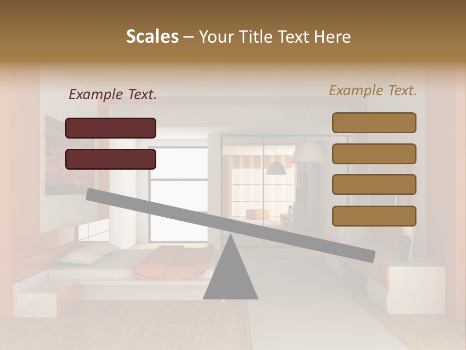 Little Baby Standing In Crib Bitting On Rail PowerPoint Template