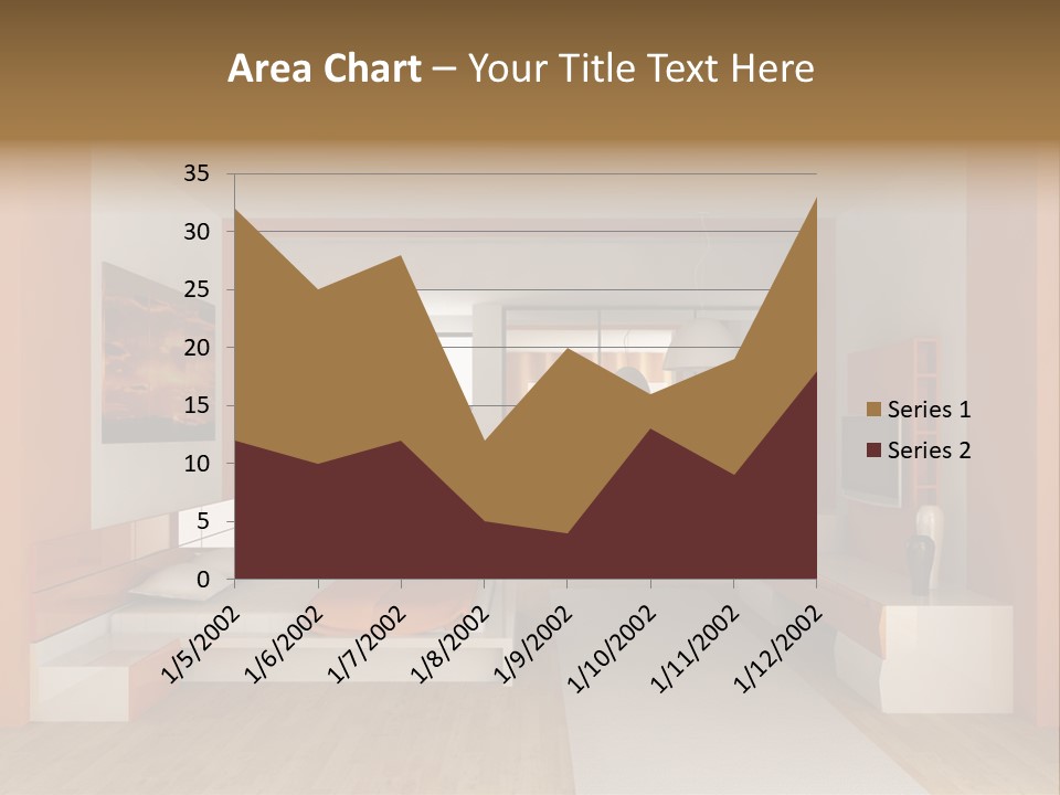 Little Baby Standing In Crib Bitting On Rail PowerPoint Template