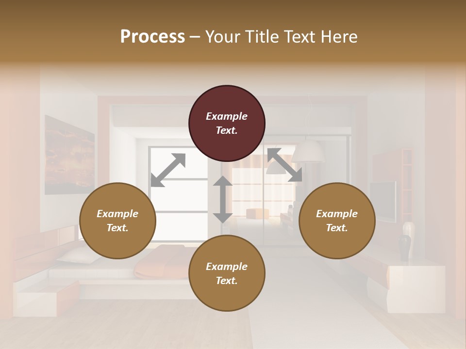Little Baby Standing In Crib Bitting On Rail PowerPoint Template