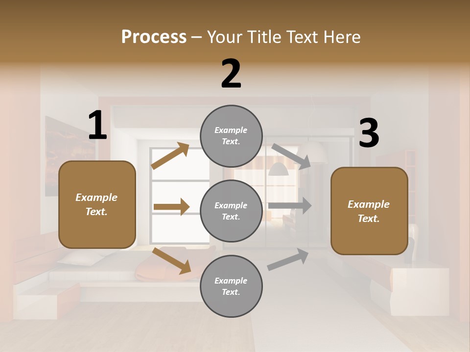 Little Baby Standing In Crib Bitting On Rail PowerPoint Template