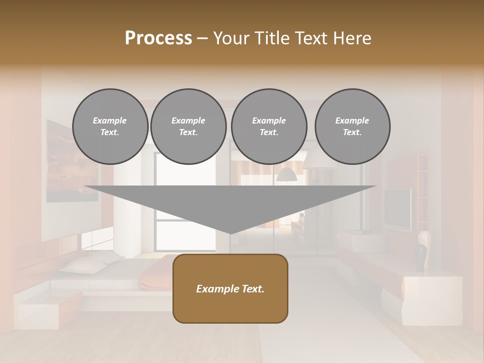 Little Baby Standing In Crib Bitting On Rail PowerPoint Template