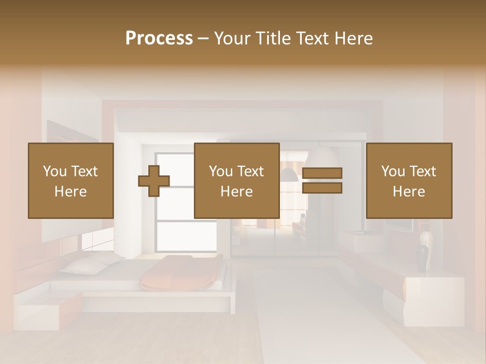 Little Baby Standing In Crib Bitting On Rail PowerPoint Template