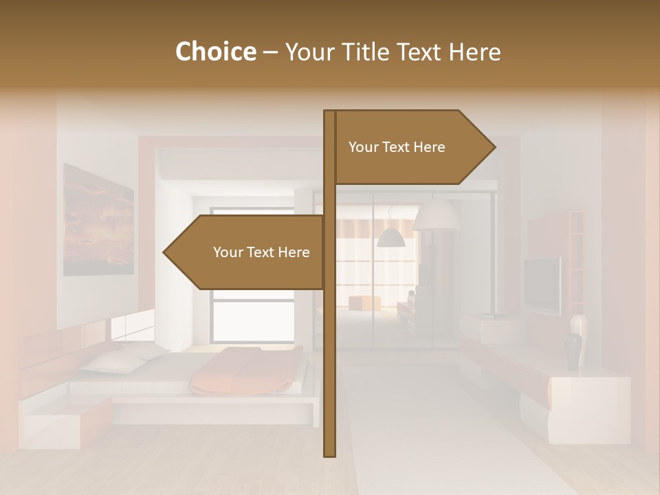 Little Baby Standing In Crib Bitting On Rail PowerPoint Template