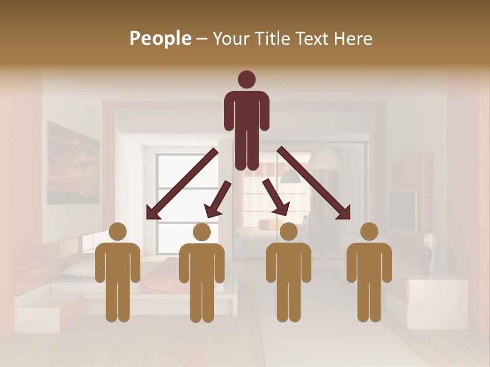 Little Baby Standing In Crib Bitting On Rail PowerPoint Template