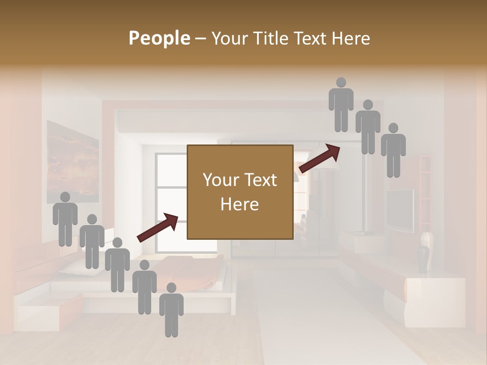 Little Baby Standing In Crib Bitting On Rail PowerPoint Template