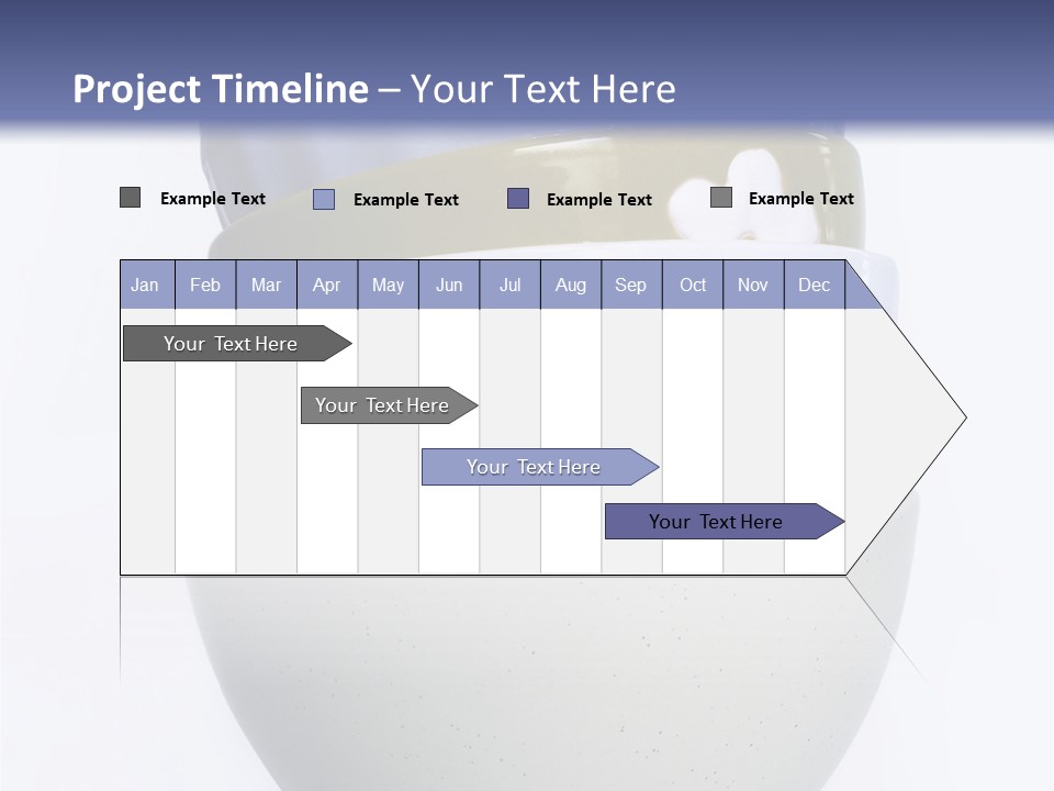 Colourful Bowls. Path Included In File. PowerPoint Template