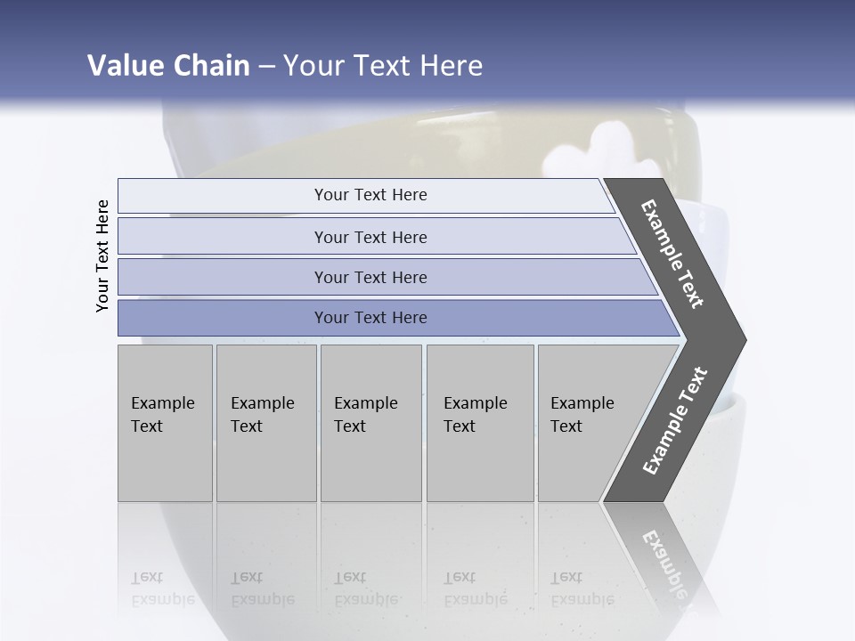 Colourful Bowls. Path Included In File. PowerPoint Template