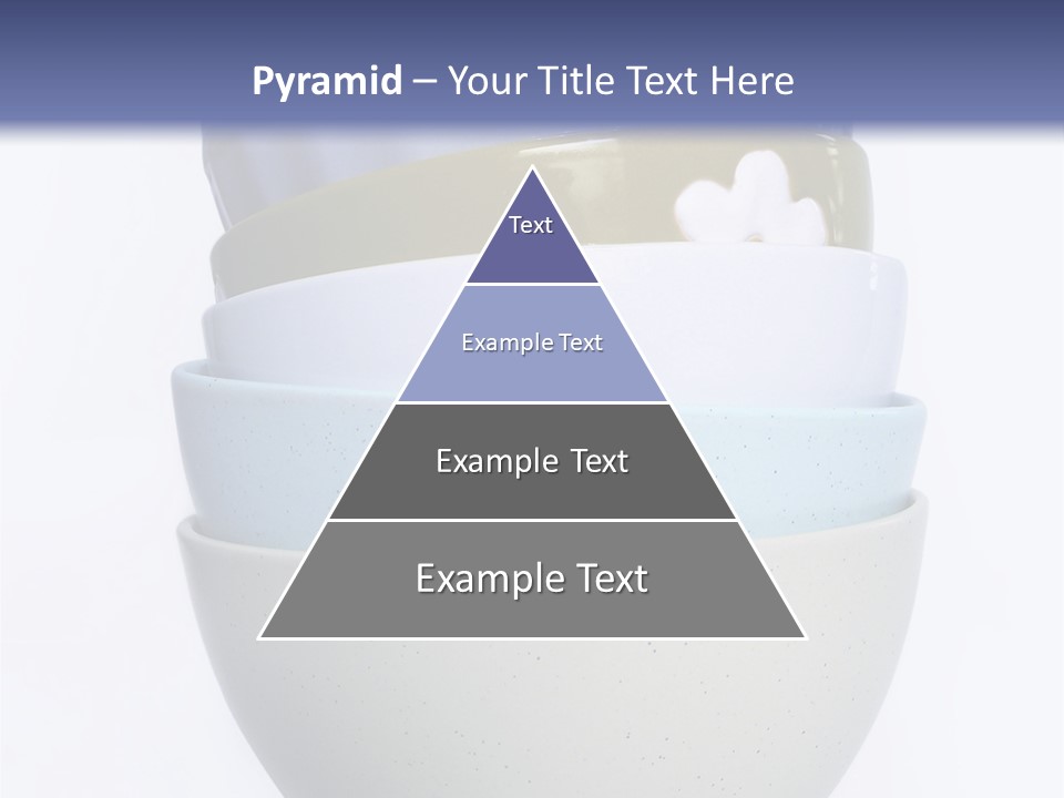 Colourful Bowls. Path Included In File. PowerPoint Template