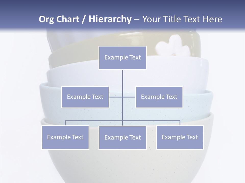 Colourful Bowls. Path Included In File. PowerPoint Template