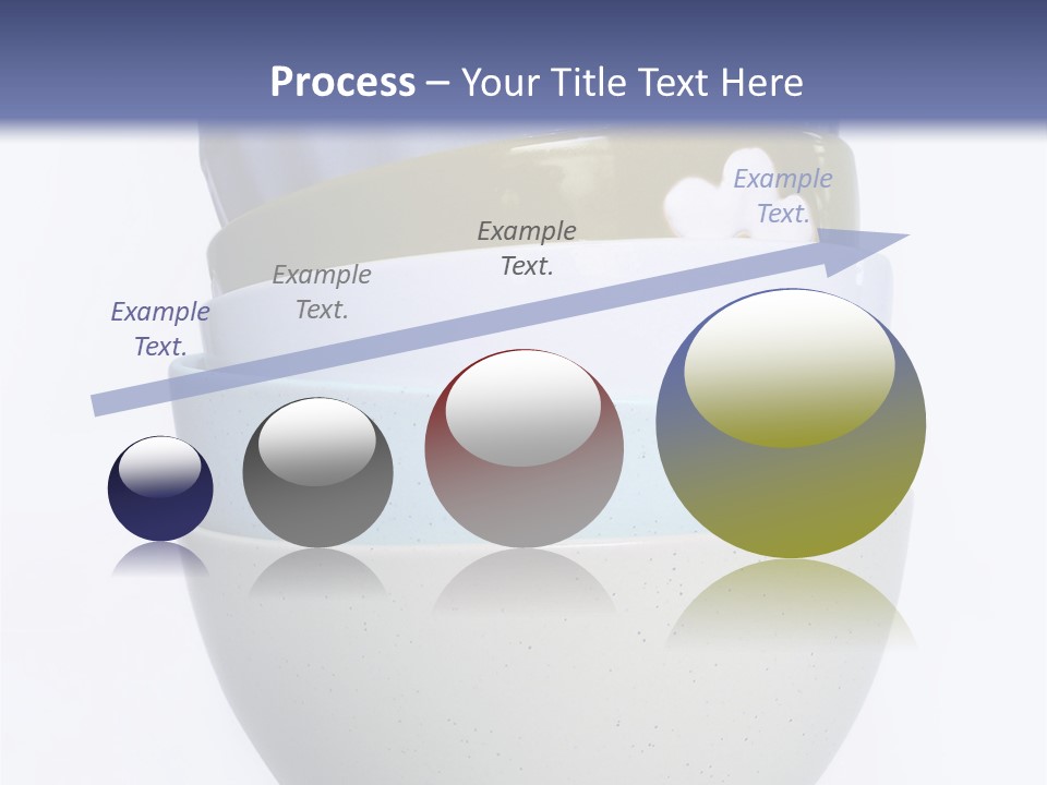 Colourful Bowls. Path Included In File. PowerPoint Template