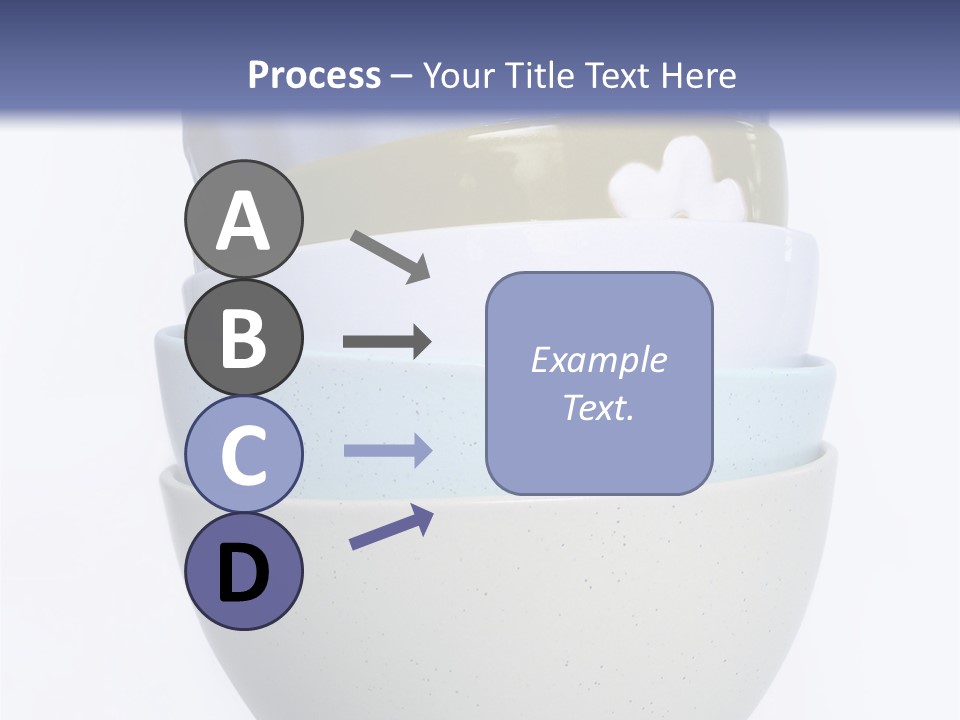 Colourful Bowls. Path Included In File. PowerPoint Template