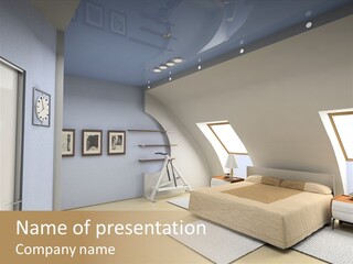 Workers On New Home Construction PowerPoint Template