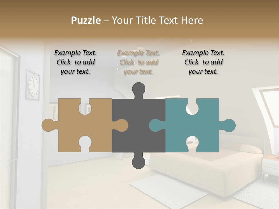 Workers On New Home Construction PowerPoint Template