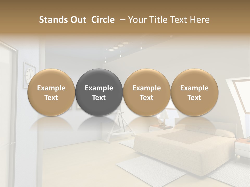 Workers On New Home Construction PowerPoint Template