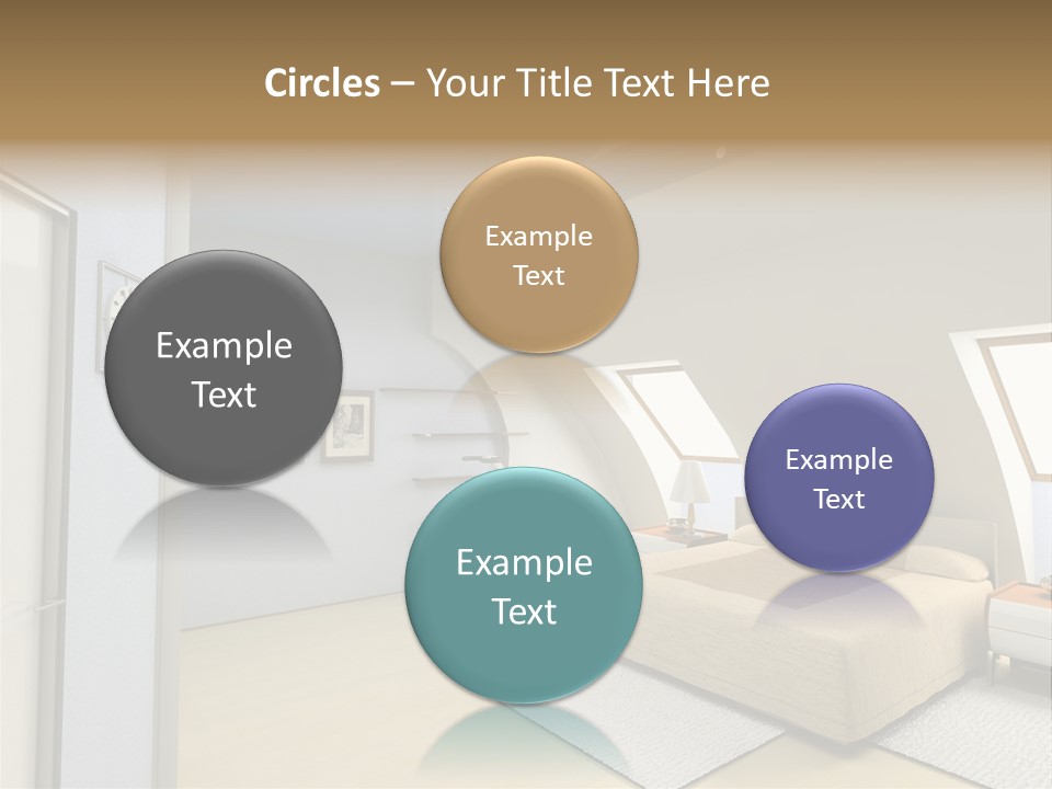 Workers On New Home Construction PowerPoint Template