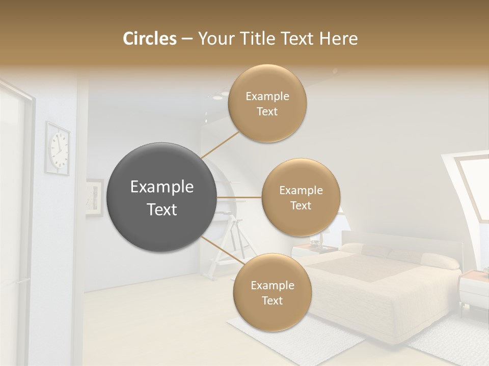 Workers On New Home Construction PowerPoint Template