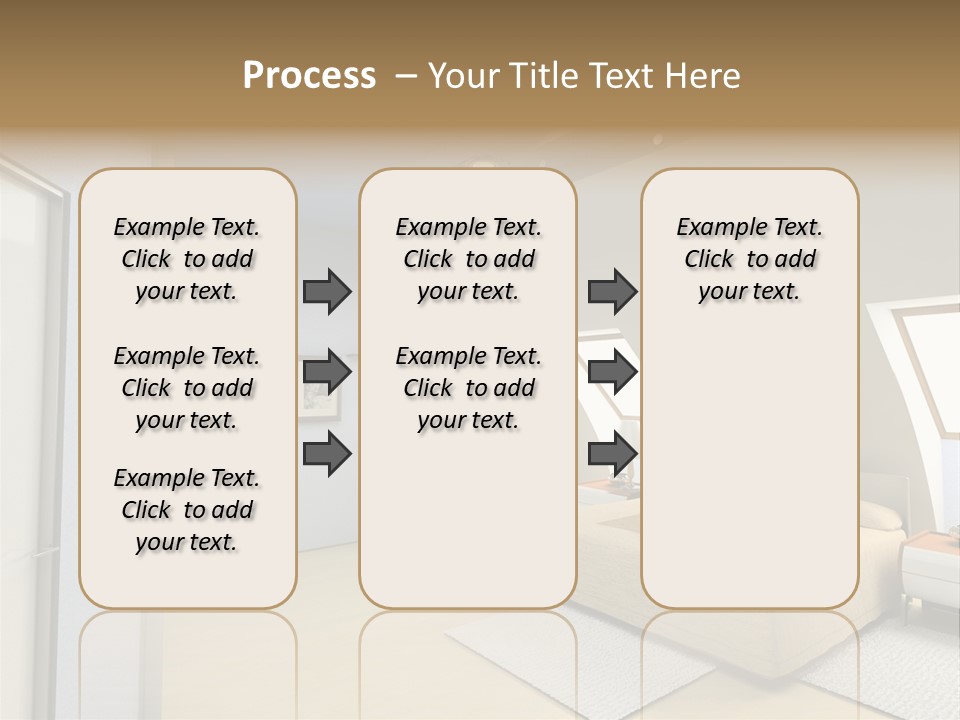 Workers On New Home Construction PowerPoint Template