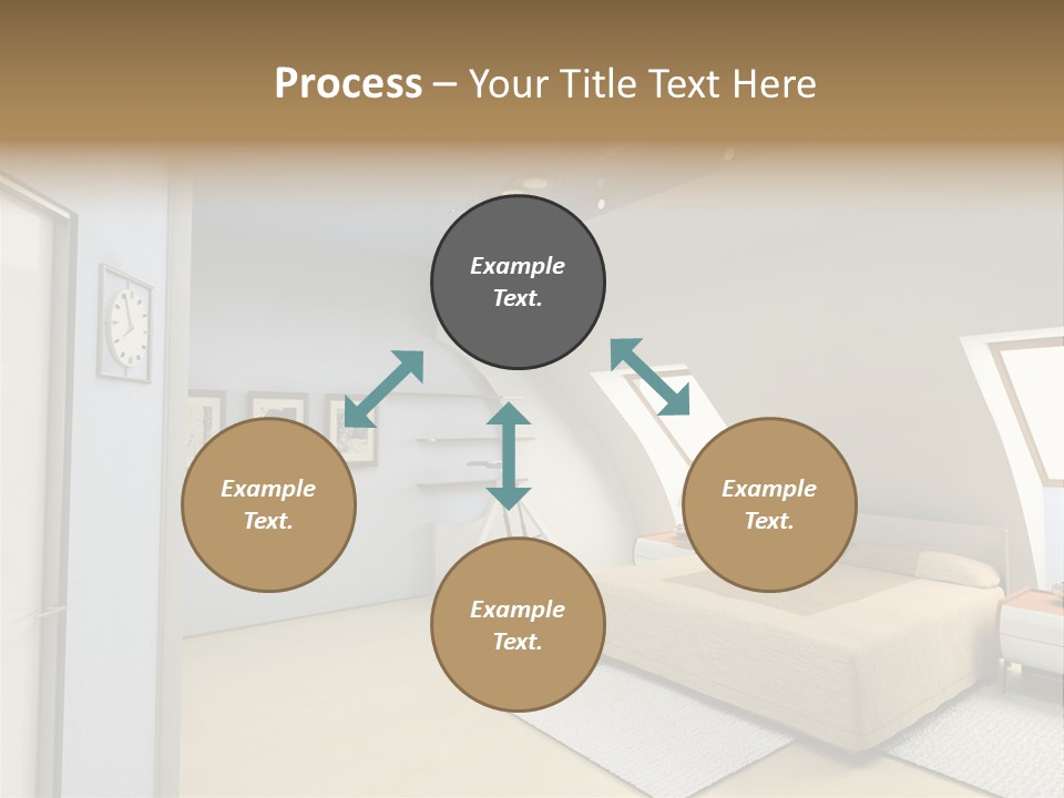 Workers On New Home Construction PowerPoint Template
