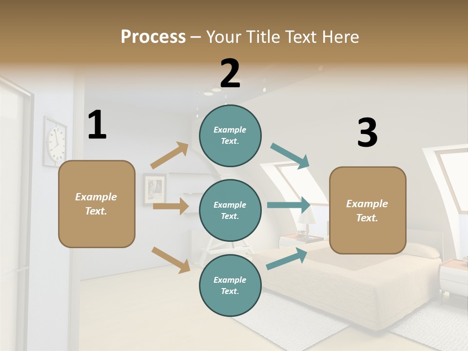 Workers On New Home Construction PowerPoint Template